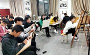 园林系手绘艺术协会开展素描基础课培训活动