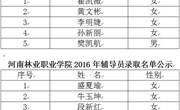 2016年班主任辅导员招聘录取名单公示