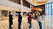 旅游与食品学院赴洛阳国际大酒店开展访企拓岗专项活动