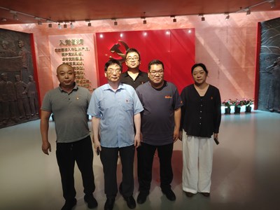 赓续红色血脉 筑牢初心使命 ——我校离退办保卫处联合党支部开展红色研学主题党日活动