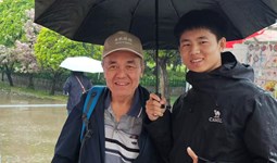 一朵牡丹花，串起两岸情——商务学院学子实习暖心瞬间