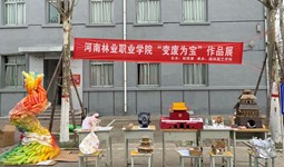 园林园艺学院成功承办＂变废为宝＂作品征集大赛