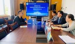 深圳诺普信作物科学股份有限公司走进园林园艺学院开展校企合作交流 